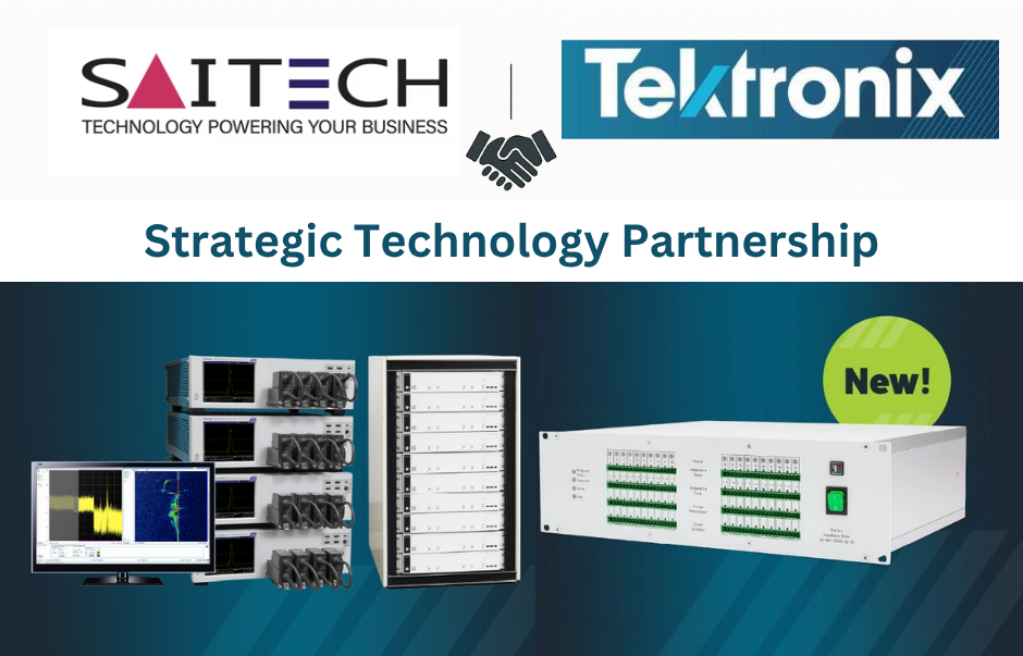 Saitech Inc. Announces Partnership with Tektronix to Deliver Industry-Leading Test & Measurement Solutions