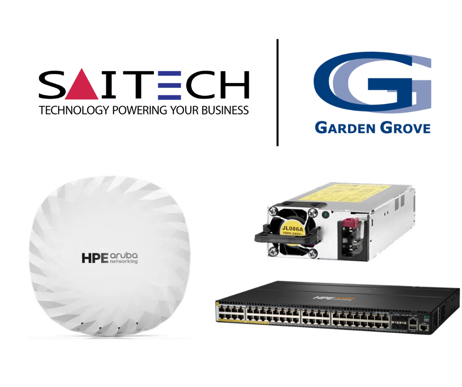 Saitech and HPE Aruba Deliver a Unified Network Solution for the City of Garden Grove