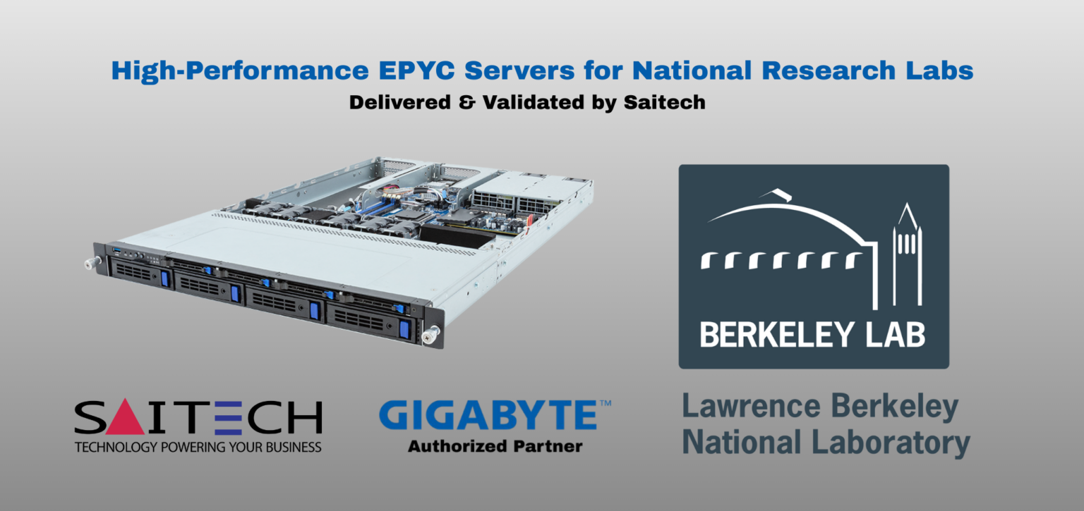 Gigabyte EPYC Servers for Lawrence Berkeley National Laboratory