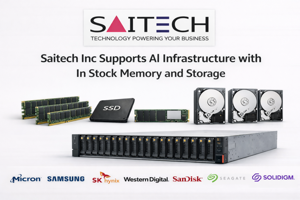 AI Demand Surges — Saitech Inc. Provides Access to Critical Memory and Storage