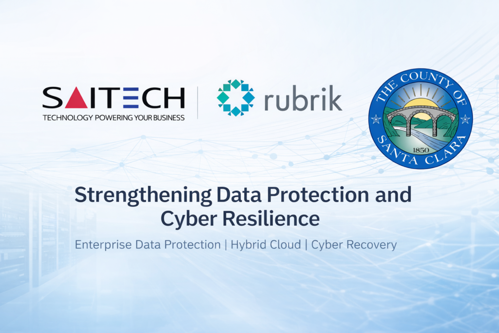 Saitech Inc. Strengthens Data Protection Infrastructure for the County of Santa Clara with Rubrik
