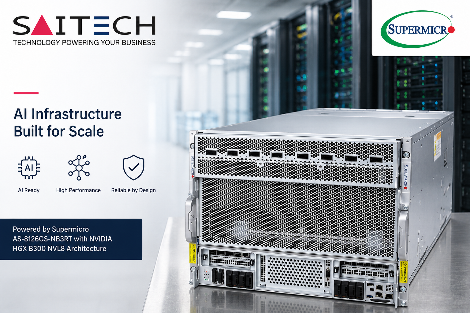 Delivering Next-Generation NVIDIA Blackwell AI Infrastructure for Large-Scale AI Training and Inference